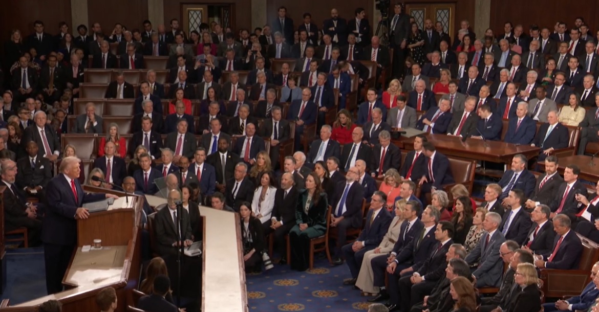 Trump’s theatrical State of the Union