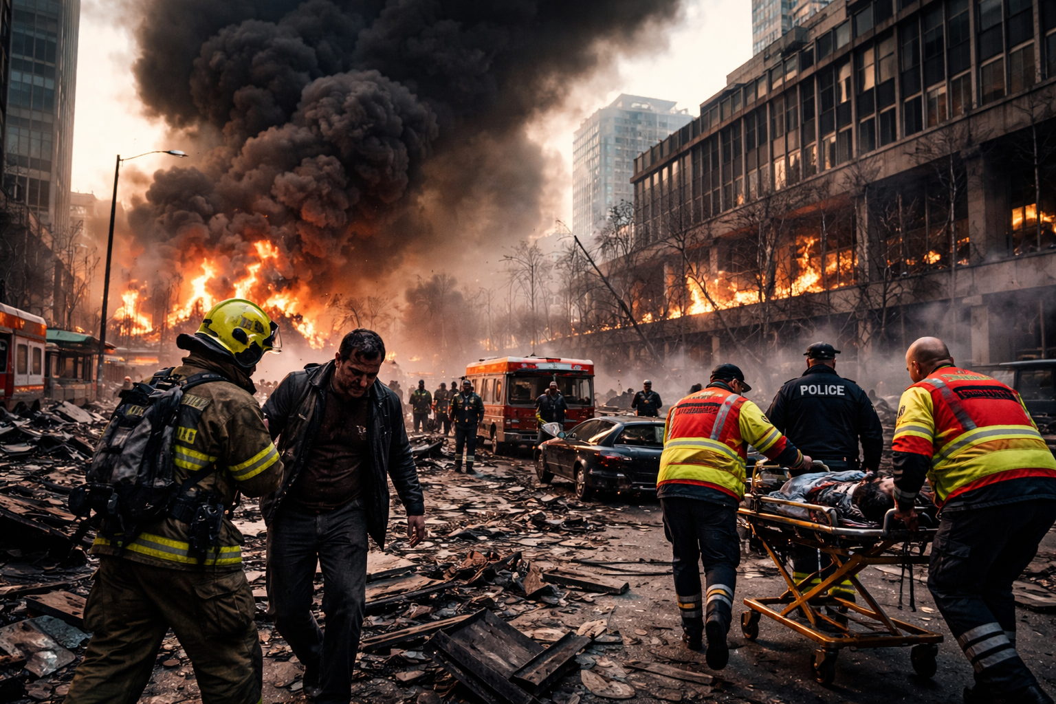 Deadly Explosion Rocks Capital City, Terror Link Suspected