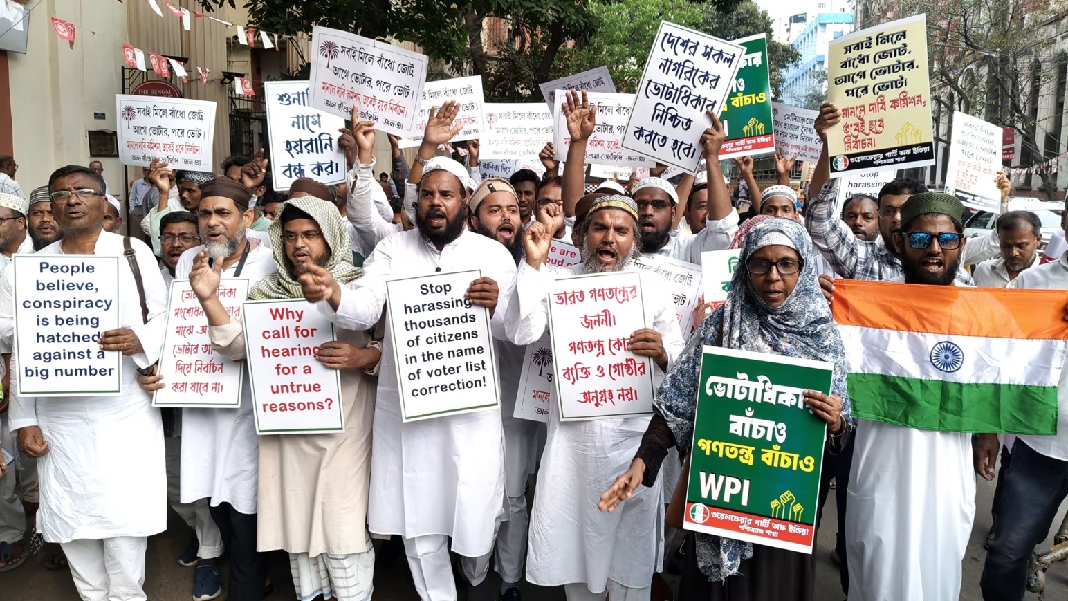 India leaving many without a vote